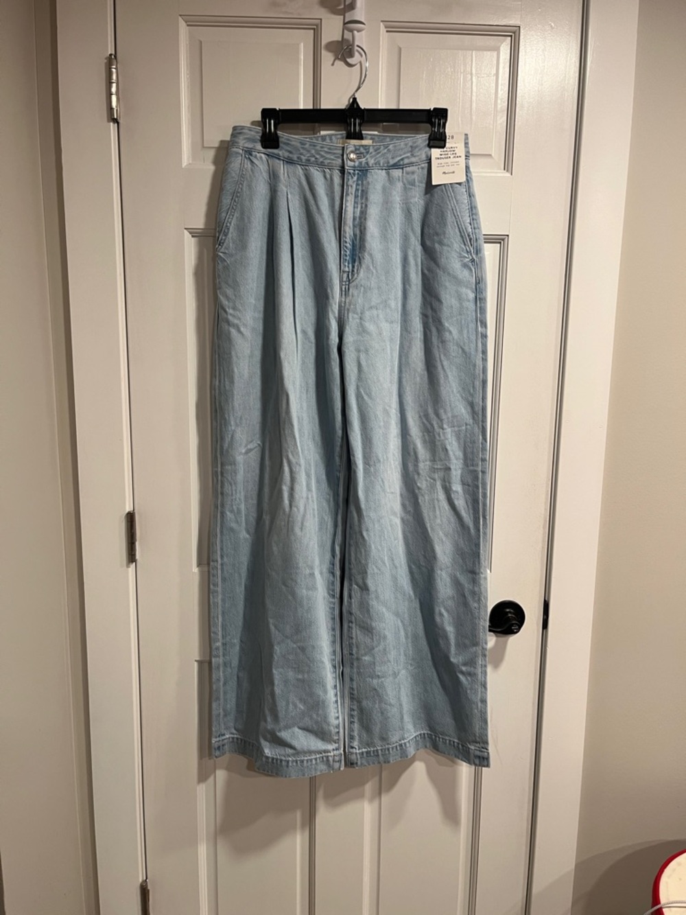 Madewell The Curvy Harlow Wide-Leg Trouser Jean Size 28 NWT - Picture 6 of 16